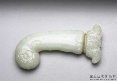 图片[2]-Jade dagger hilt, Mughal Empire-China Archive